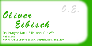 oliver eibisch business card